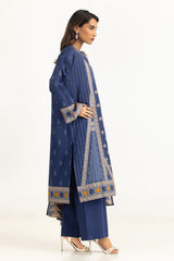 3PC Lawn Printed Suit With Embroidered