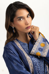 3PC Lawn Printed Suit With Embroidered
