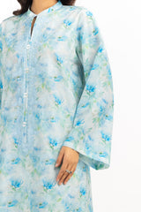 3PC Lawn Printed Suit With Embroidered