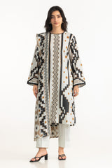 3PC Lawn Printed Suit With Embroidered