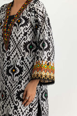 3PC Lawn Printed Suit With Embroidered