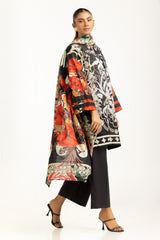 3PC Mehsuri Srtipe Khaddar Printed Suit
