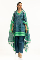 3PC Printed Lawn Suit