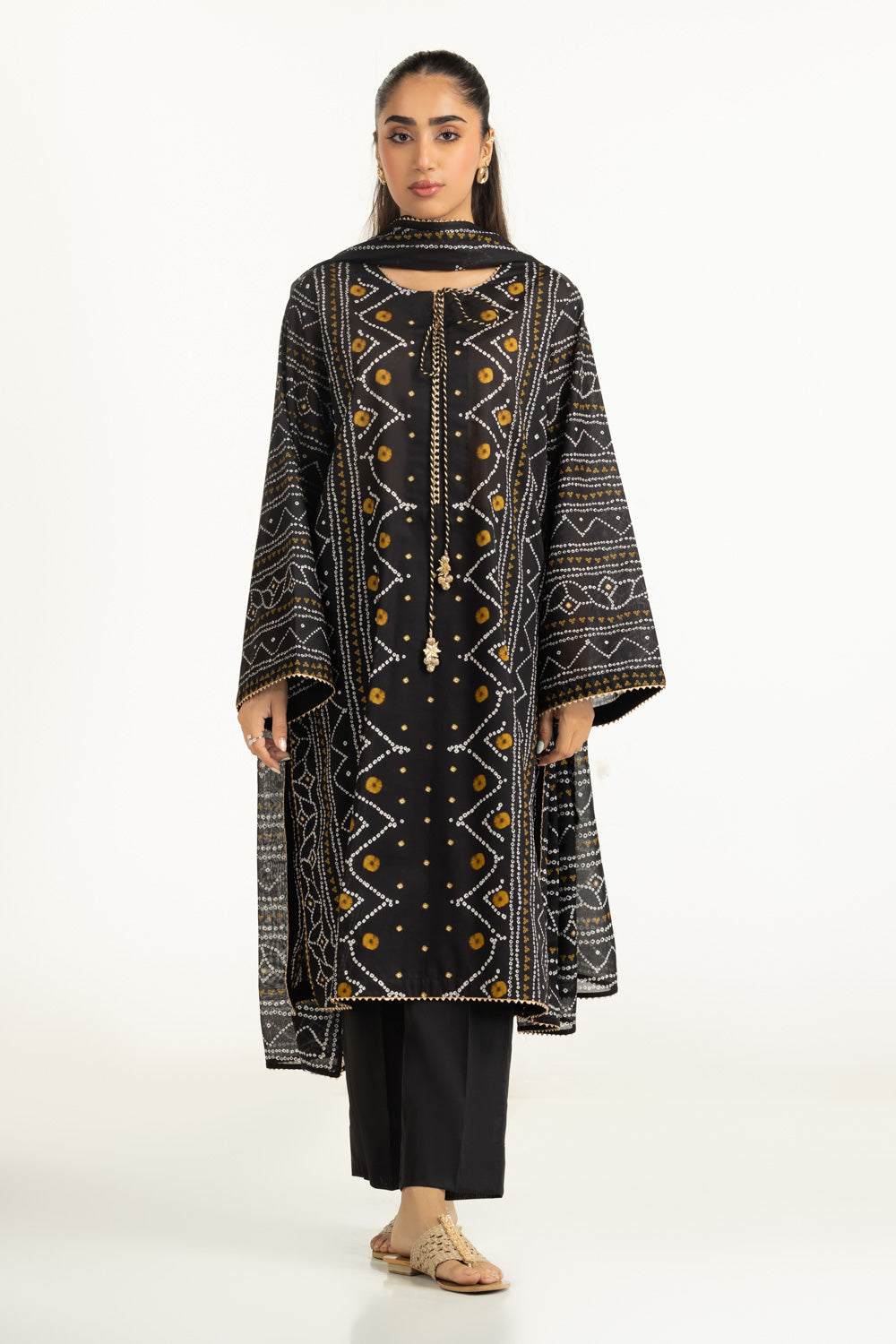 3PC Printed Lawn Suit
