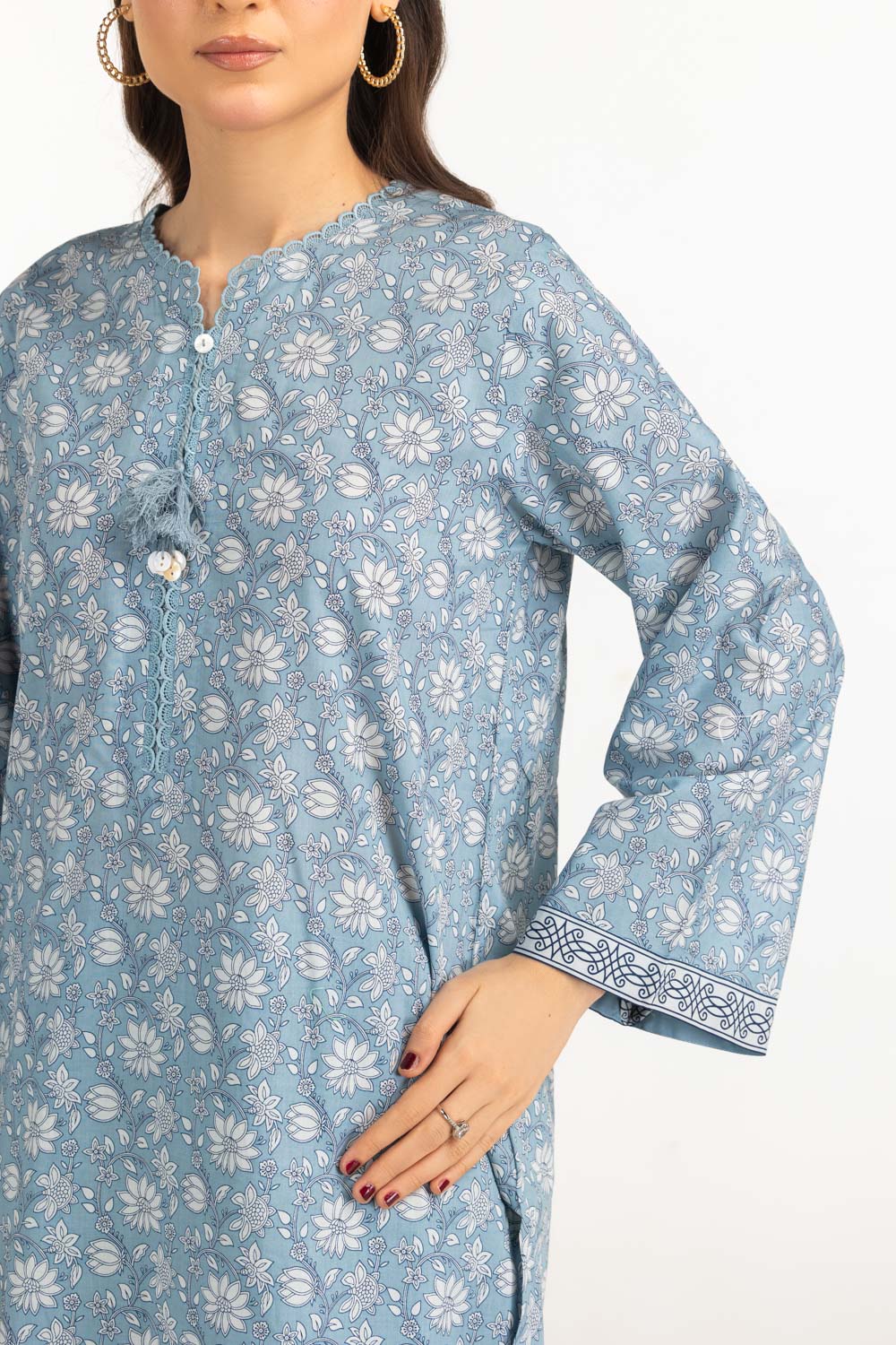 3PC Printed Lawn Suit