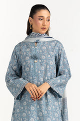 3PC Printed Lawn Suit