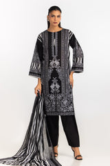3PC Printed Lawn Suit