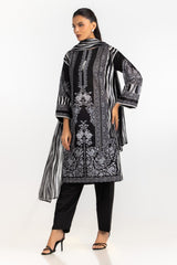 3PC Printed Lawn Suit