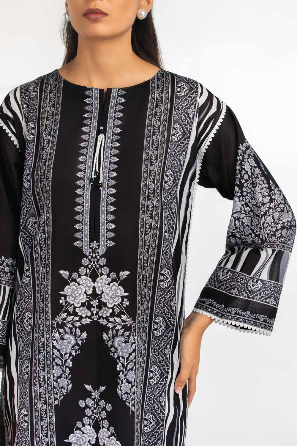 3PC Printed Lawn Suit