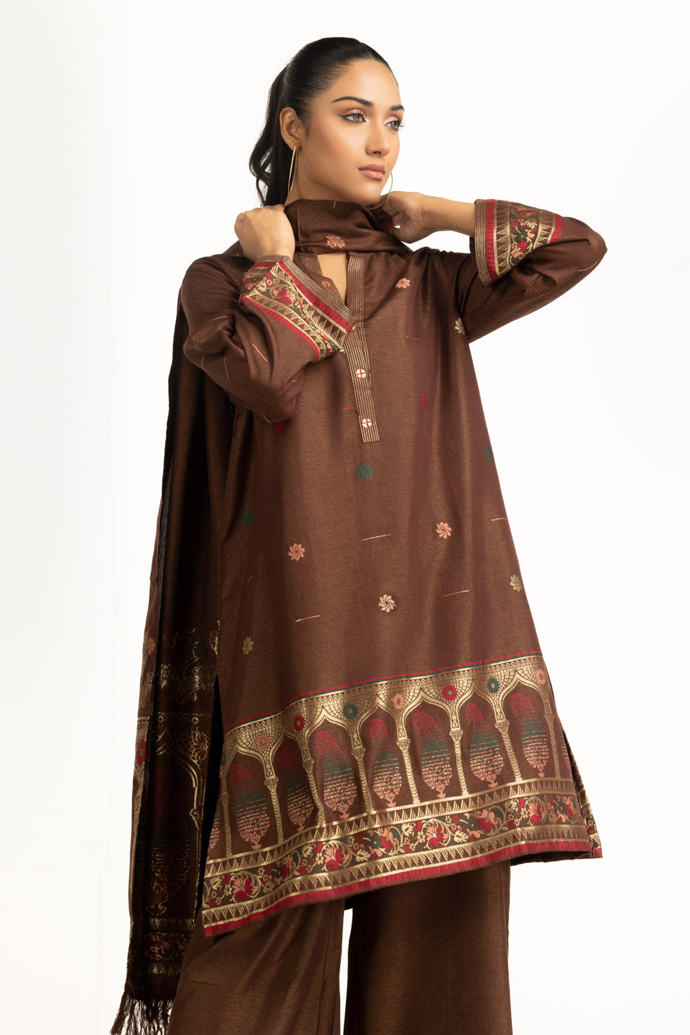 3PC Rod Jacquard suit
