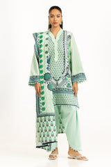 3PC Viscose Khaddar Printed Suit