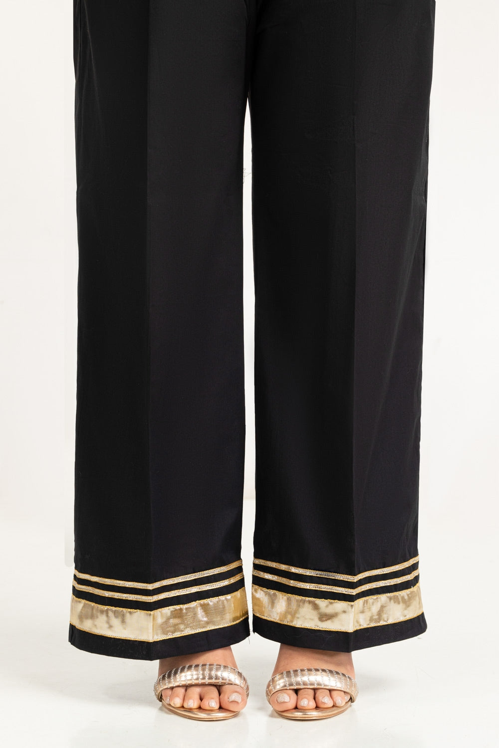 3PC Bamber Chiffon Embroidered Suit