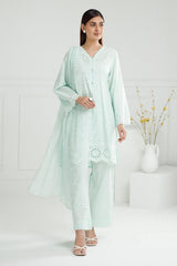 3PC Lawn Embroidered Suit