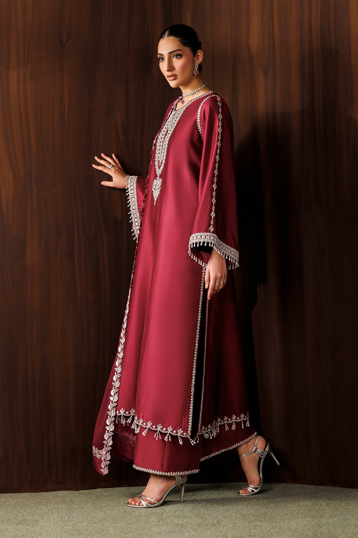 EMBROIDERED SHEESHA SILK PR-1289