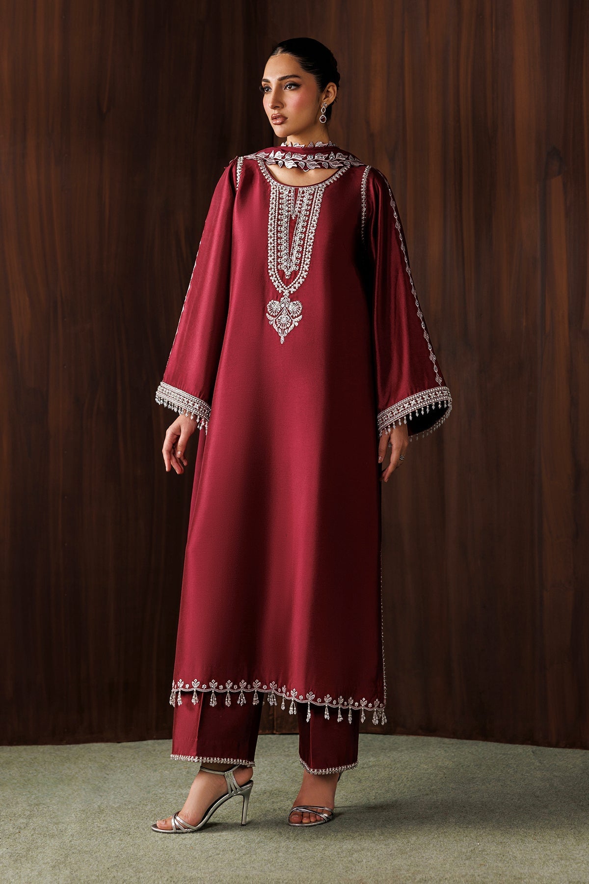 EMBROIDERED SHEESHA SILK PR-1289