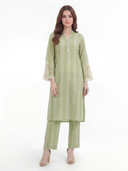 2 Piece Lawn Suit- Embroidered (Pret)