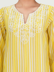 2 Piece Lawn Suit- Embroidered (Pret)