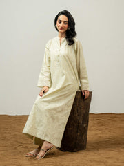 2 Piece Zari Suit-Embroidered (Pret)