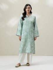 Self Jacquard Shirt- Embroidered (Pret)