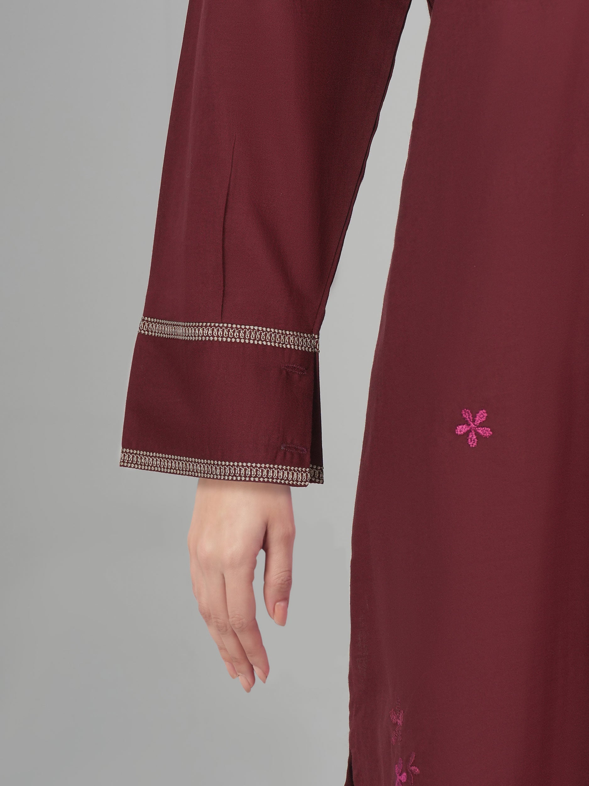 2 Piece Lawn Suit- Embroidered (Pret)