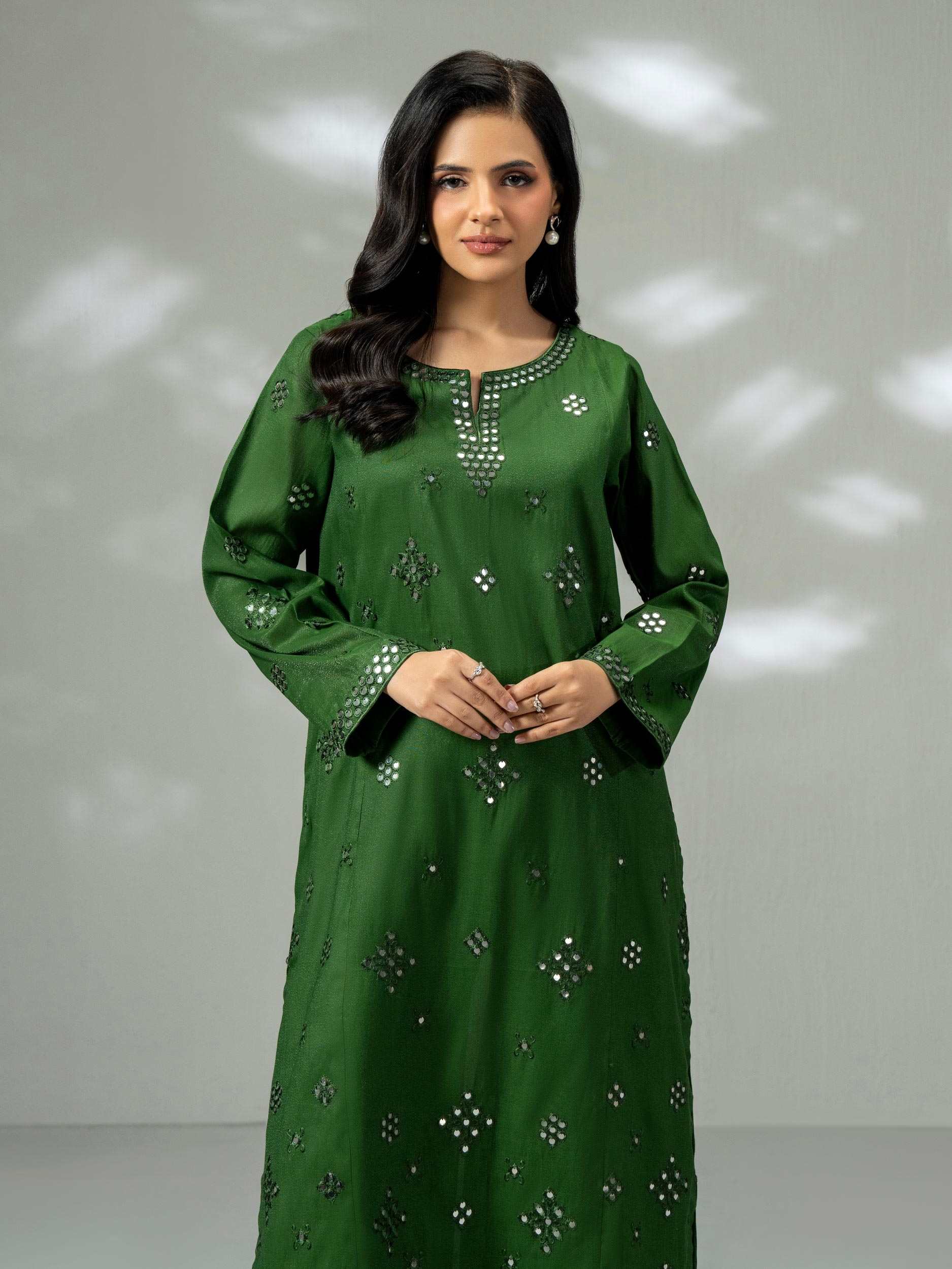 2 Piece Moonlight Suit- Embroidered (Pret)