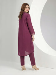 2 Piece Lawn Suit- Embroidered (Pret)