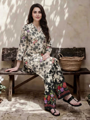 2 Piece Lawn Suit- Embroidered (Pret)