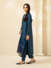 3 Piece Dobby Suit-Embroidered (Pret)
