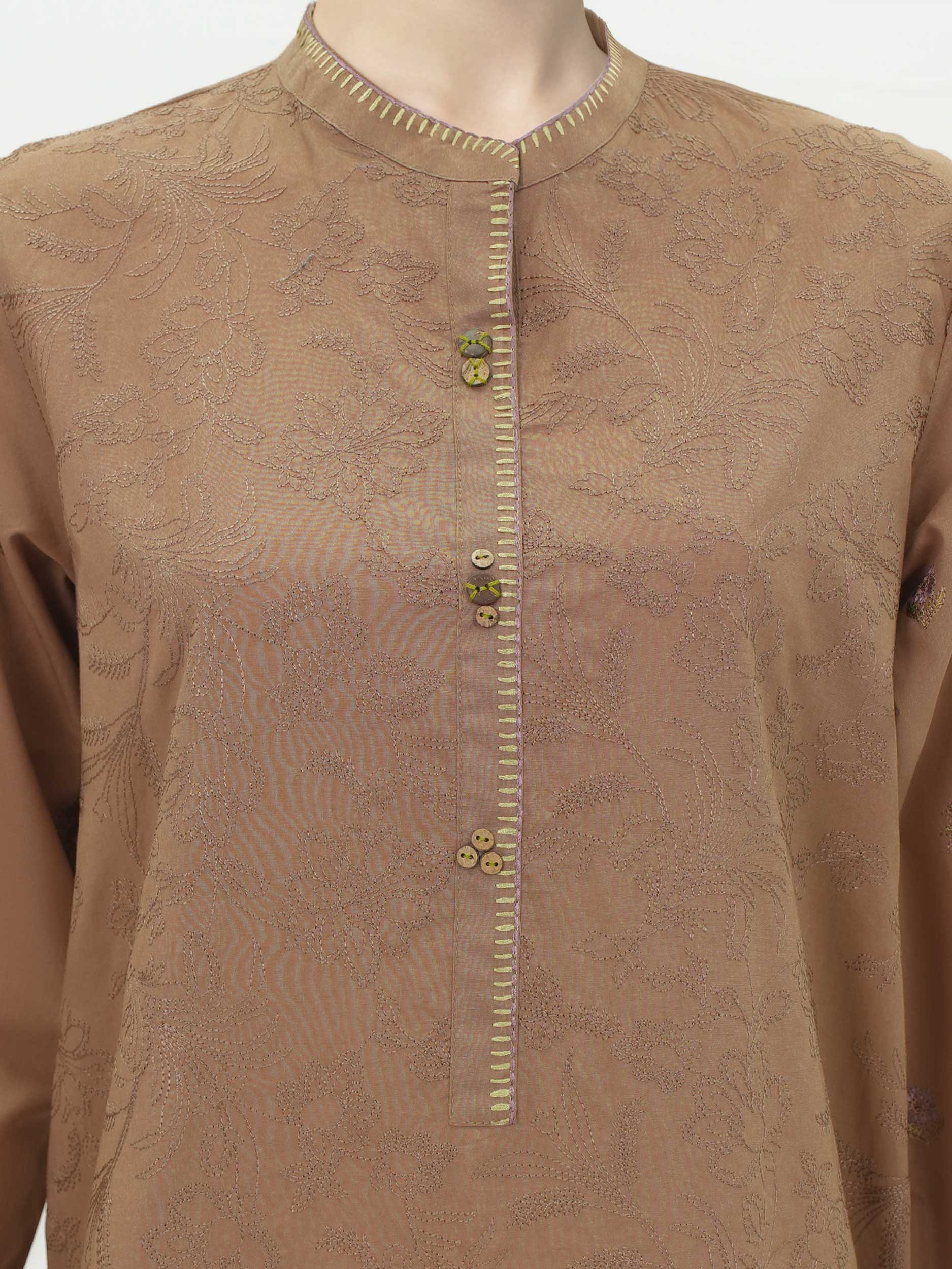2 Piece Lawn Suit- Embroidered (Pret)