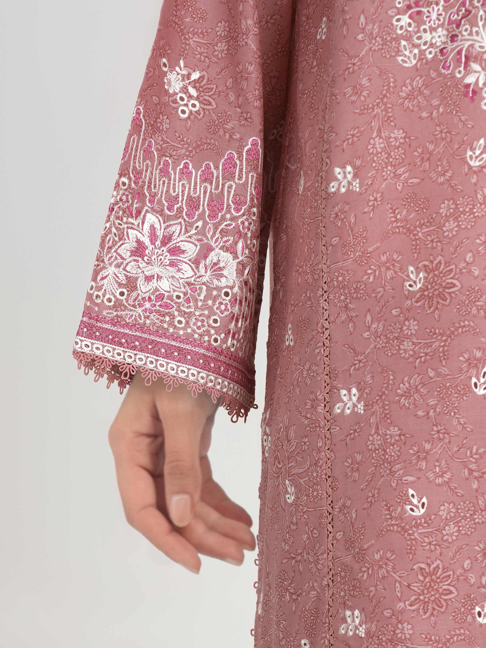 2 Piece Lawn Suit- Embroidered (Pret)