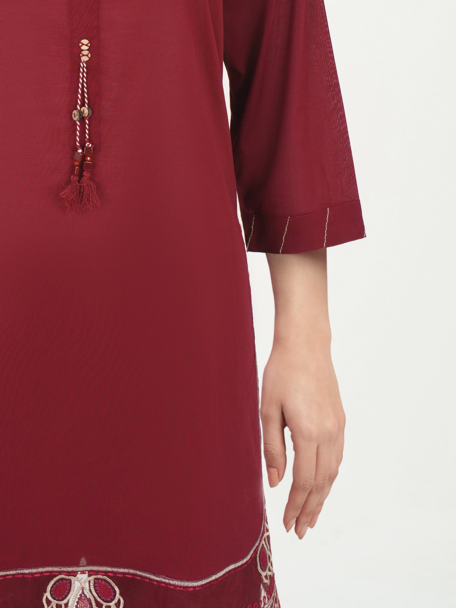 3 Piece Lawn Suit- Embroidered (Pret)