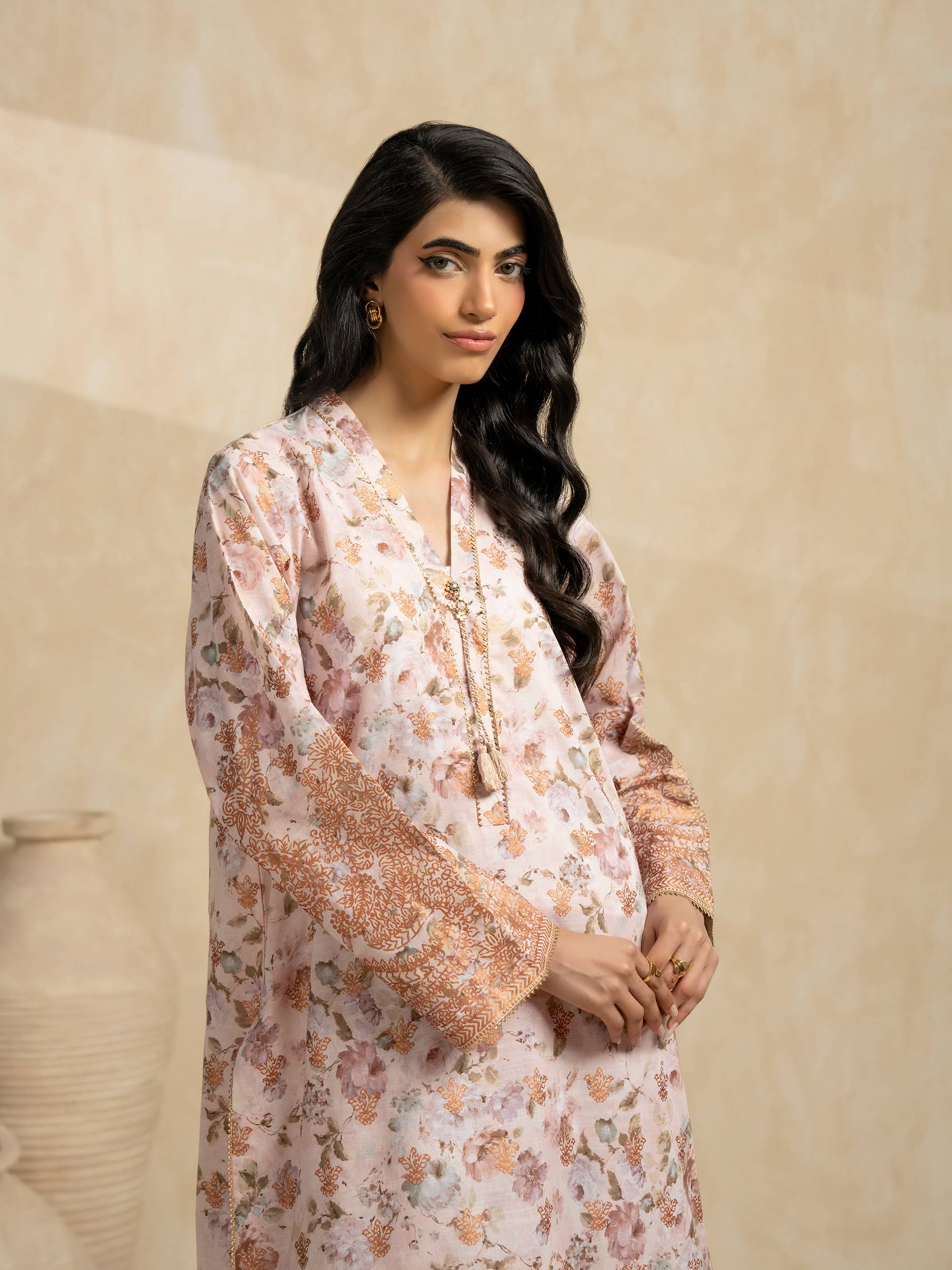 2 Piece Lawn Suit-Embroidered (Pret)