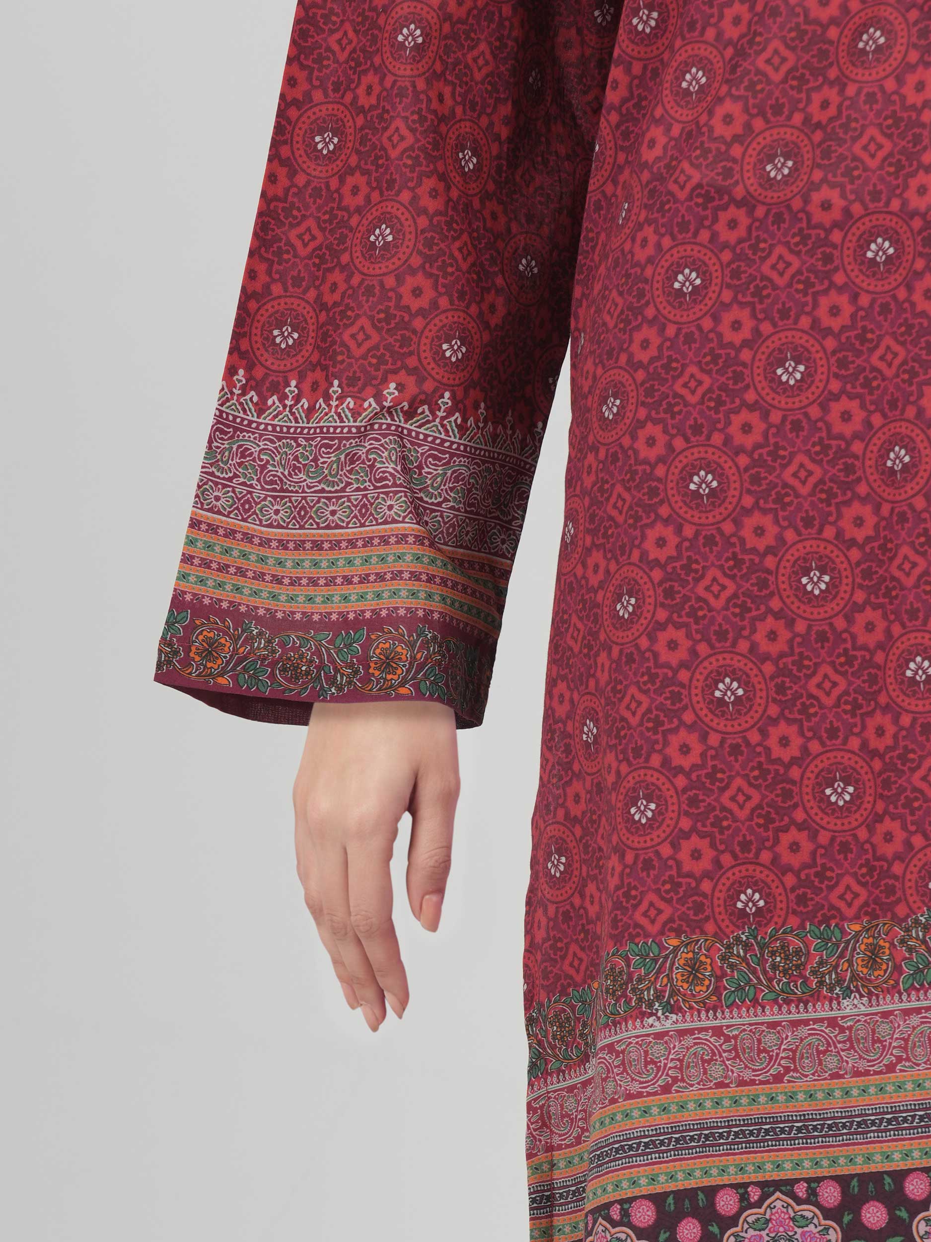 2 Piece Lawn Suit- Embroidered (Pret)