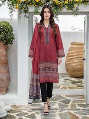 2 Piece Lawn Suit- Embroidered (Pret)