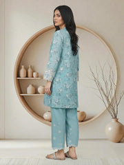 2 Piece Lawn Suit- Embroidered (Pret)