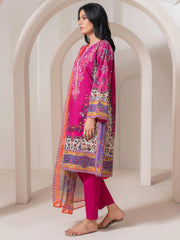 3 Piece Lawn Suit-Embroidered (Pret)