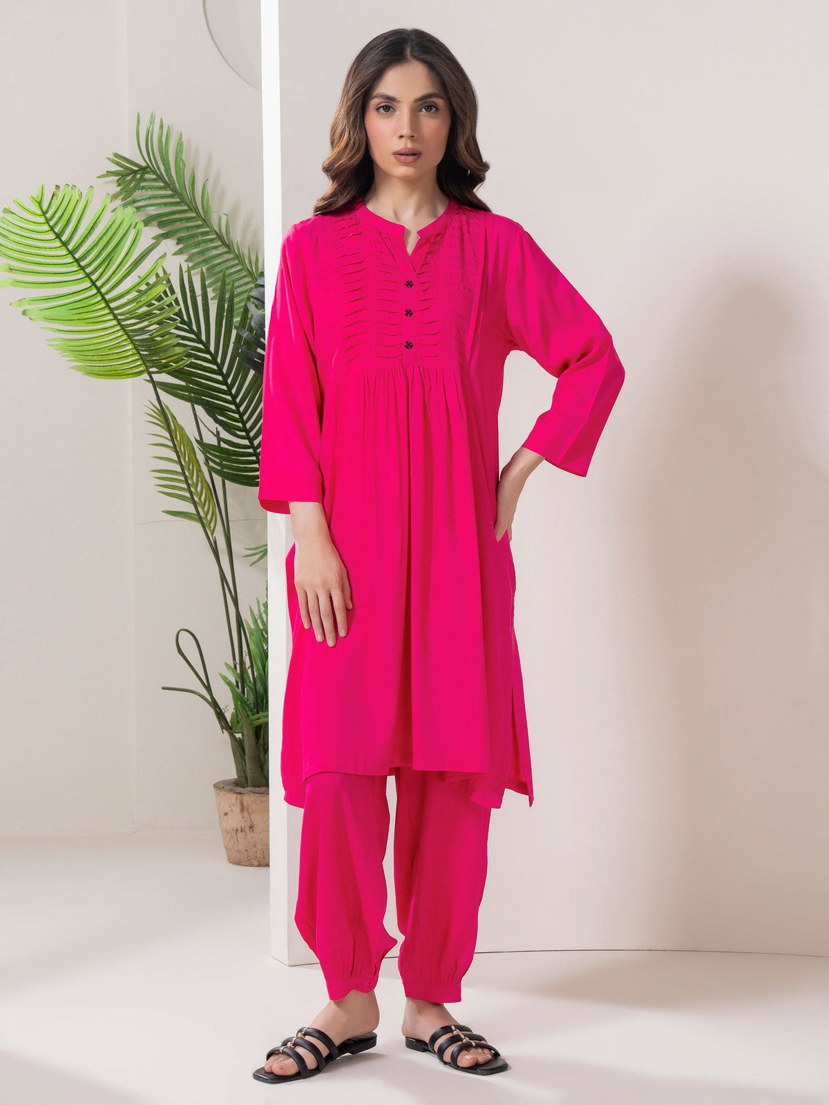 2 Piece Viscose Suit (Pret)