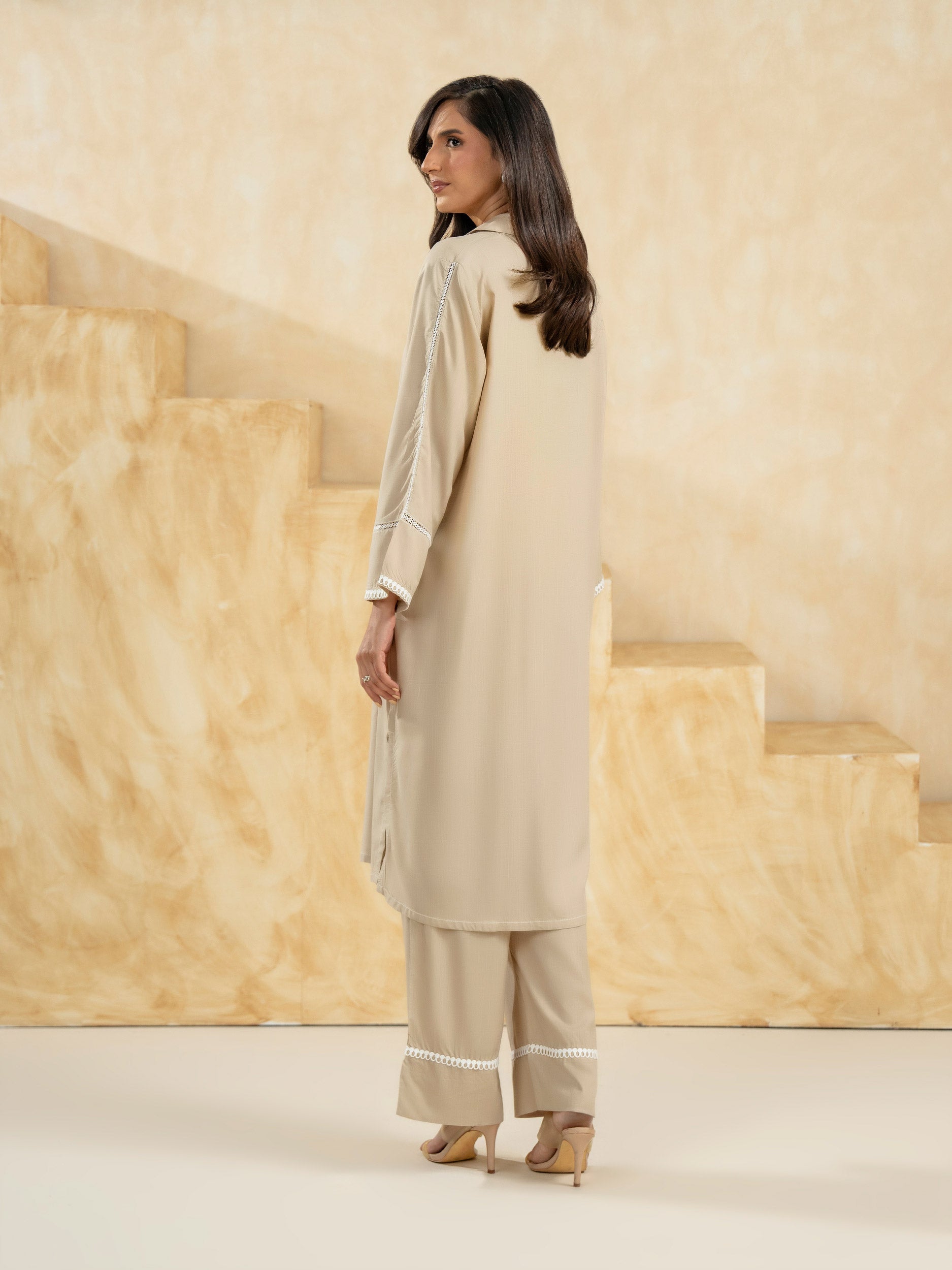 2 Piece Viscose Suit (Pret)
