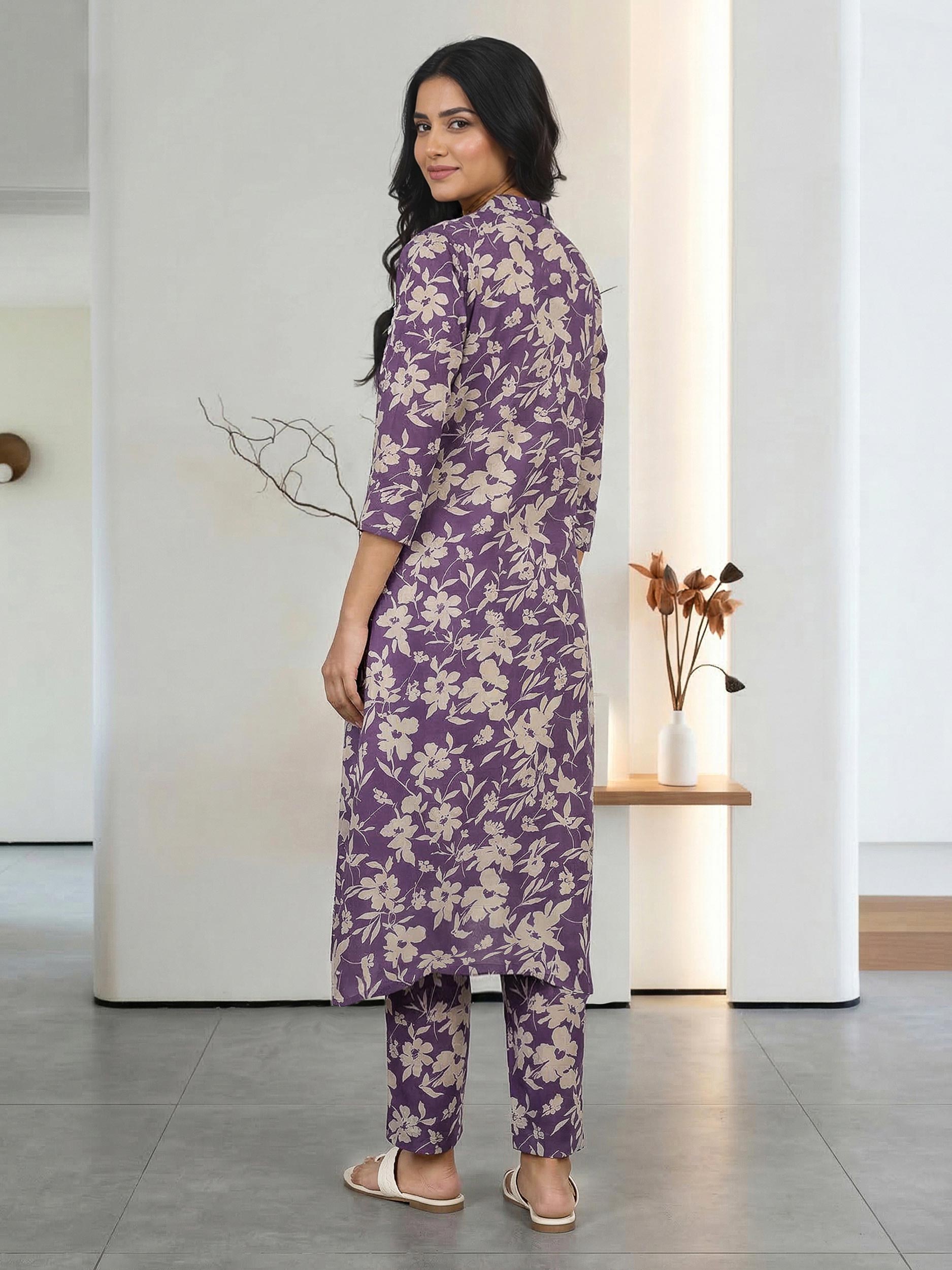 2 Piece Silk Suit (Pret)