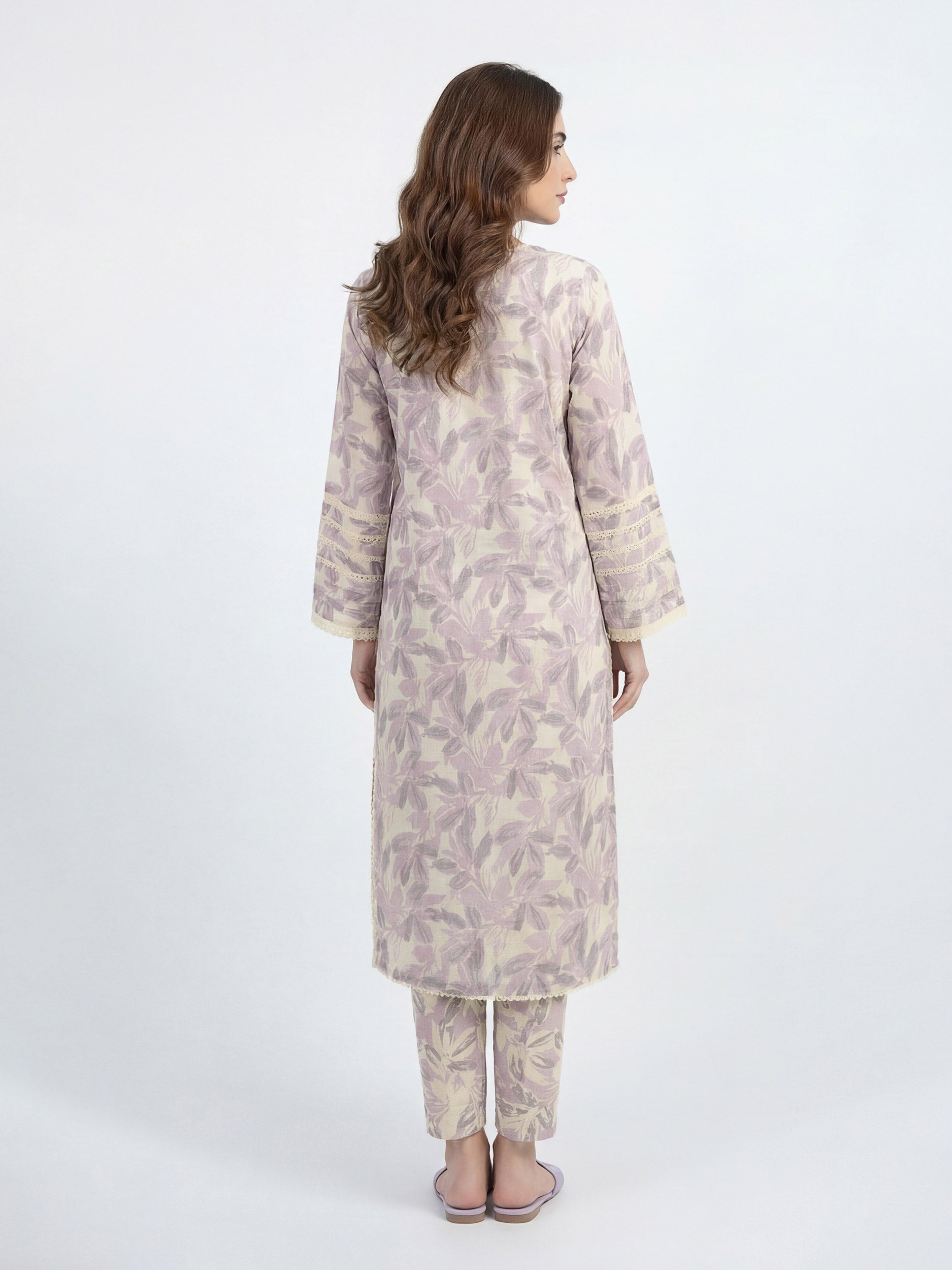 2 Piece Lawn suit (Pret)