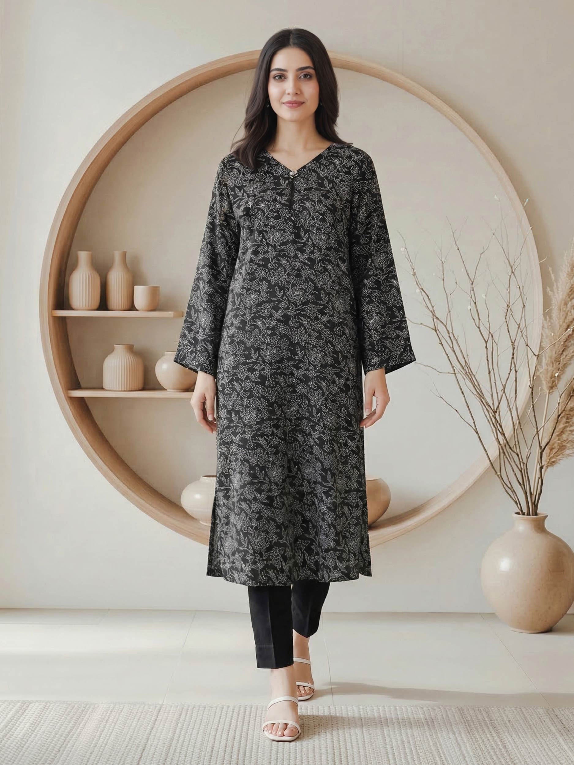 Silk Kaftan (Pret)