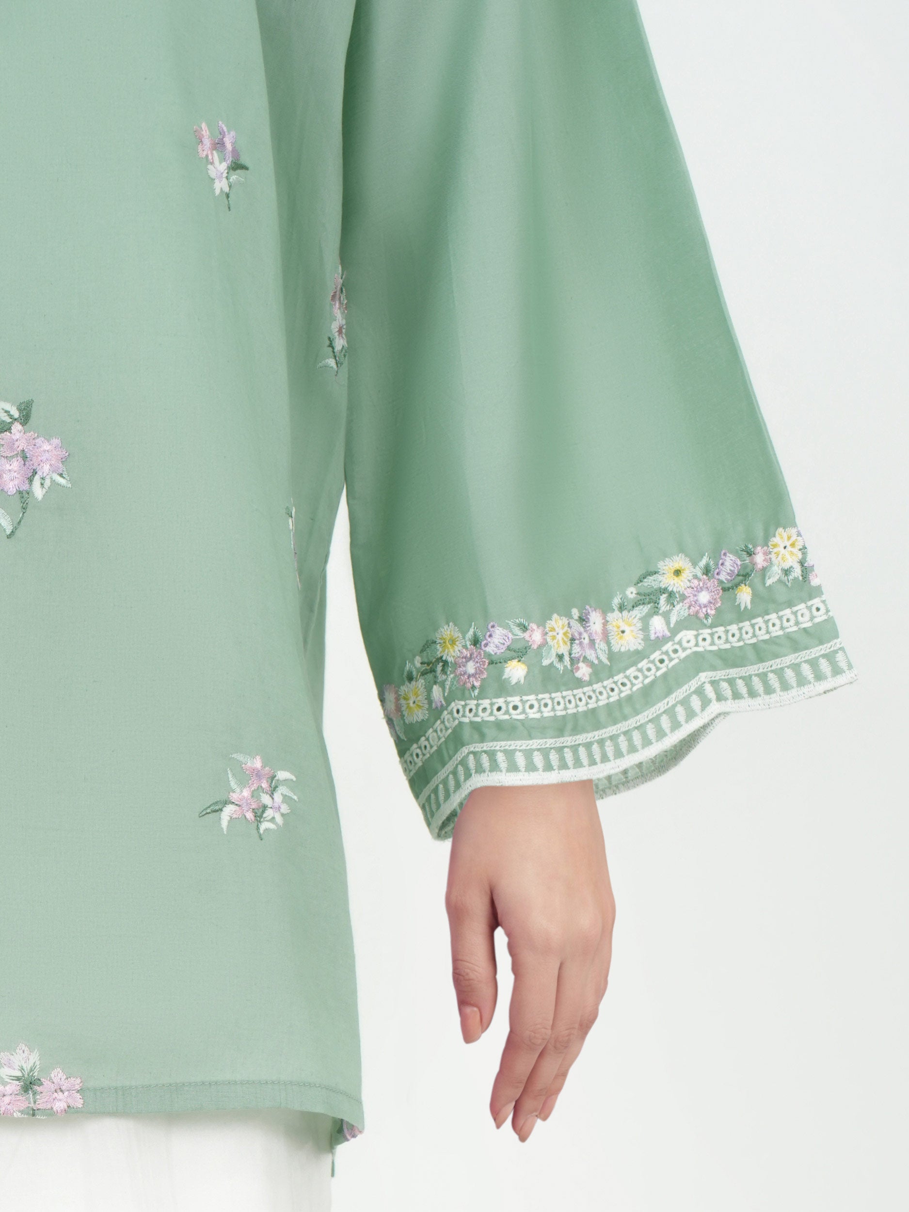 Lawn Kurti- Embroidered (Pret)