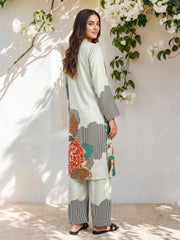 2 Piece Silk Suit (Pret)