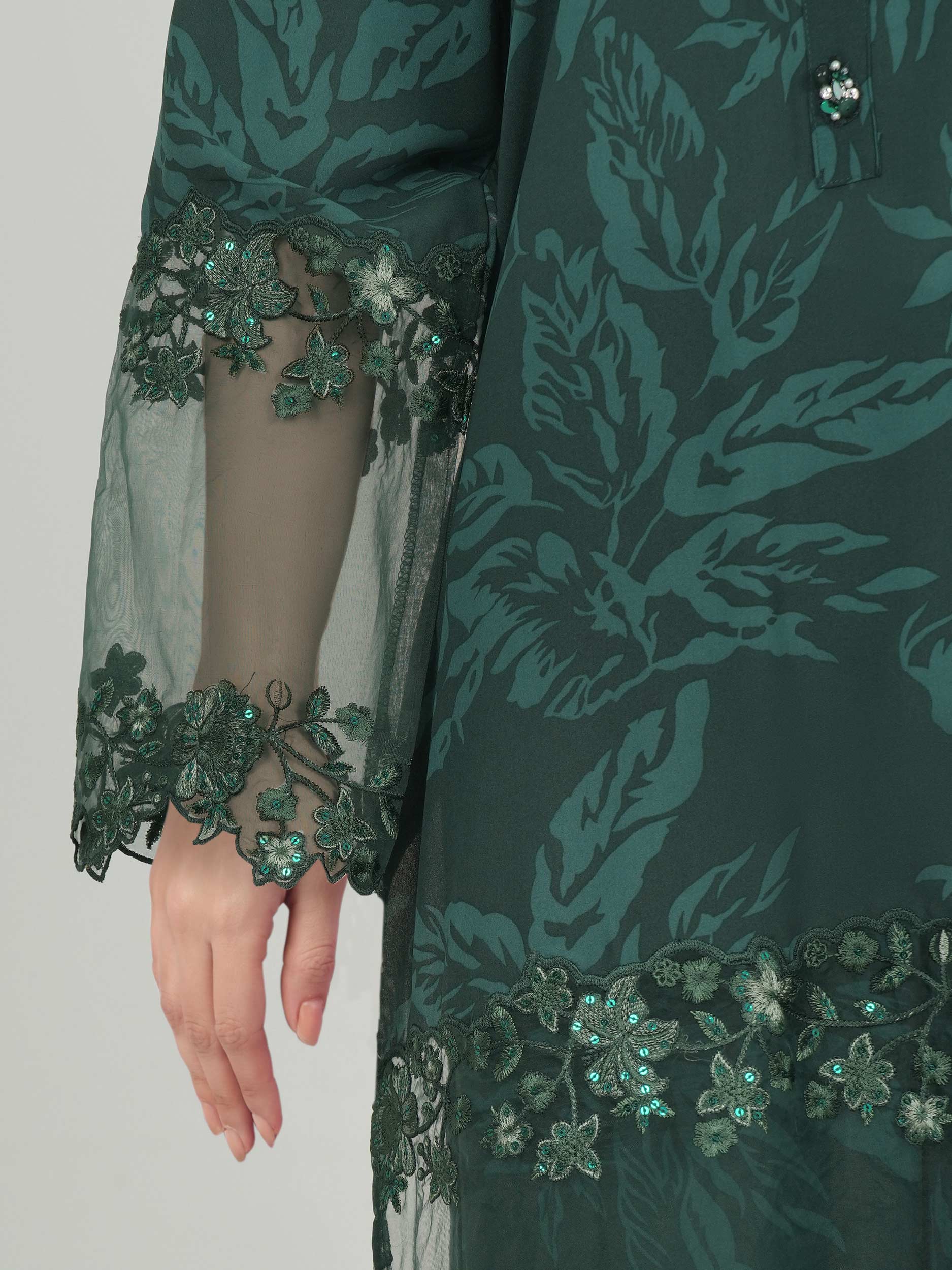 2 Piece Grip Suit- Embroidered (Pret)