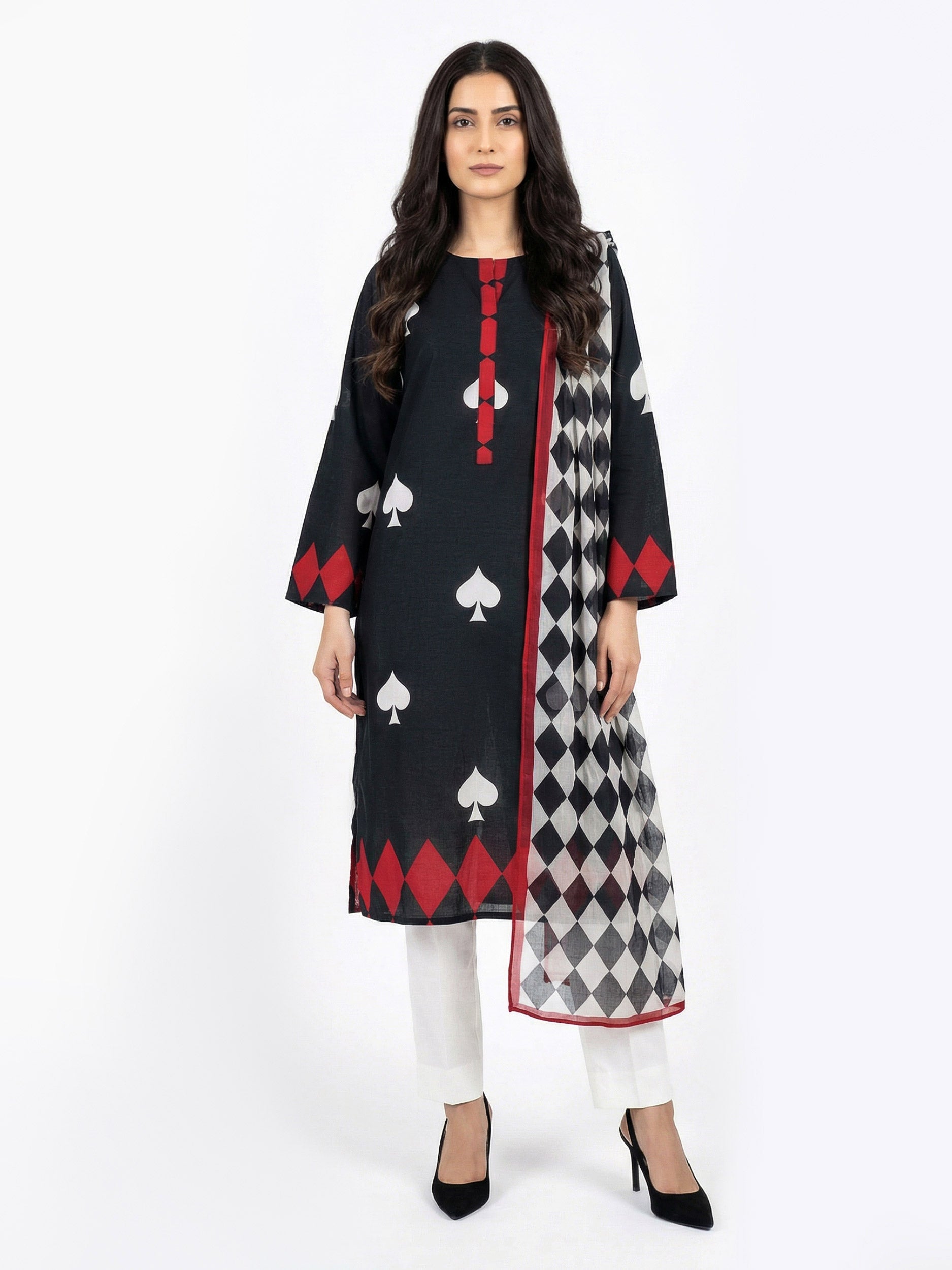 2 Piece  Lawn Slub (Pret)