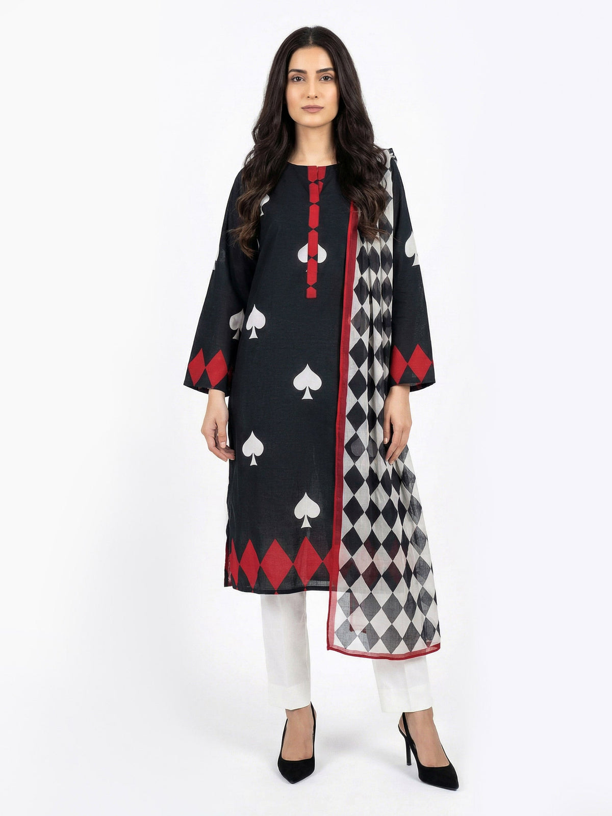 2 Piece  Lawn Slub (Pret)
