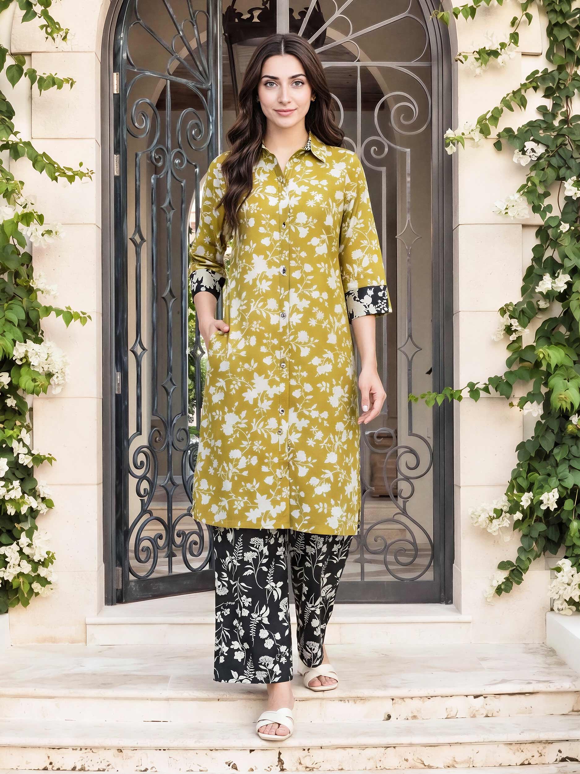 2 Piece Lawn Suit (Pret)