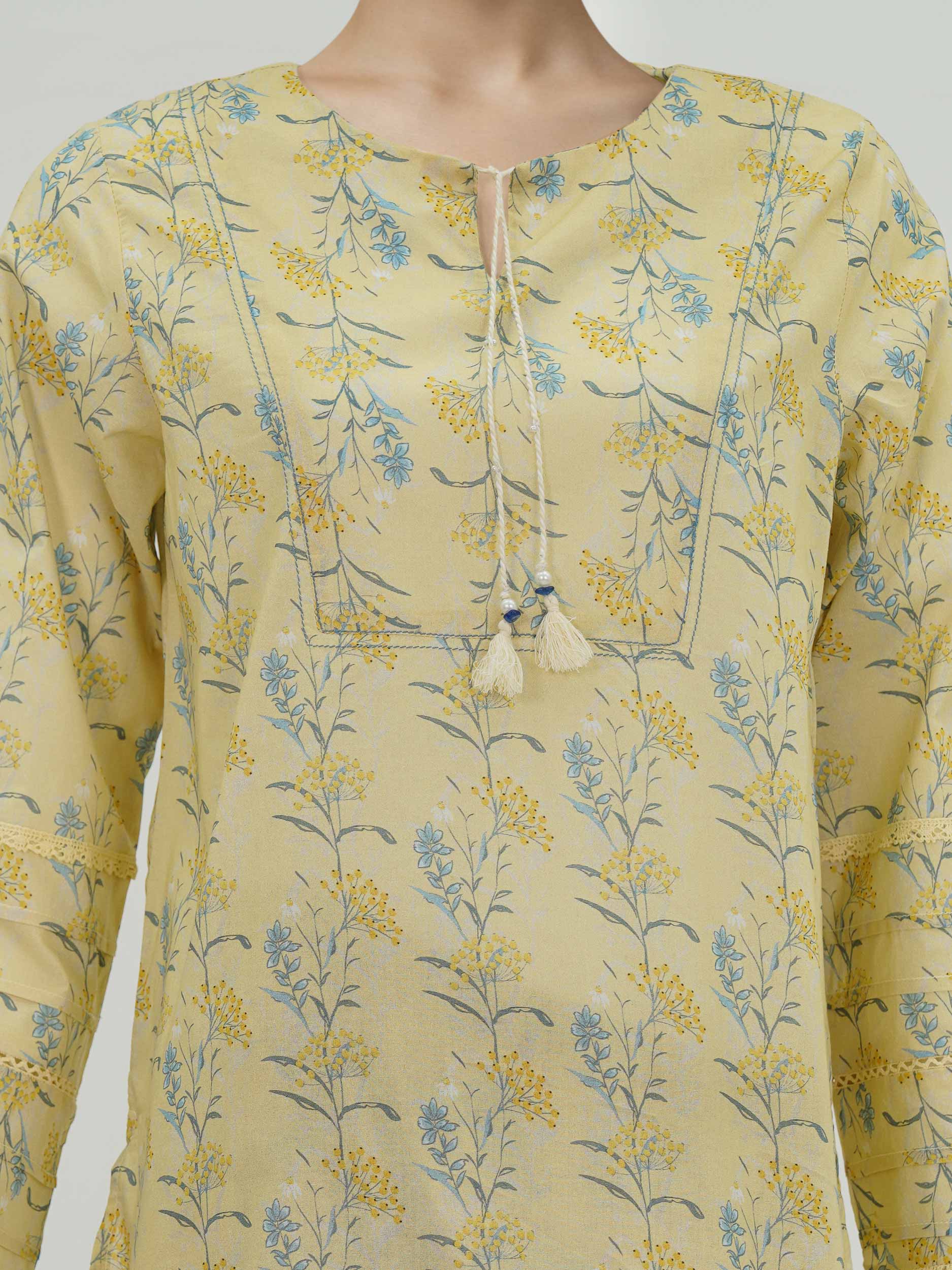 2 Piece Lawn Suit (Pret)