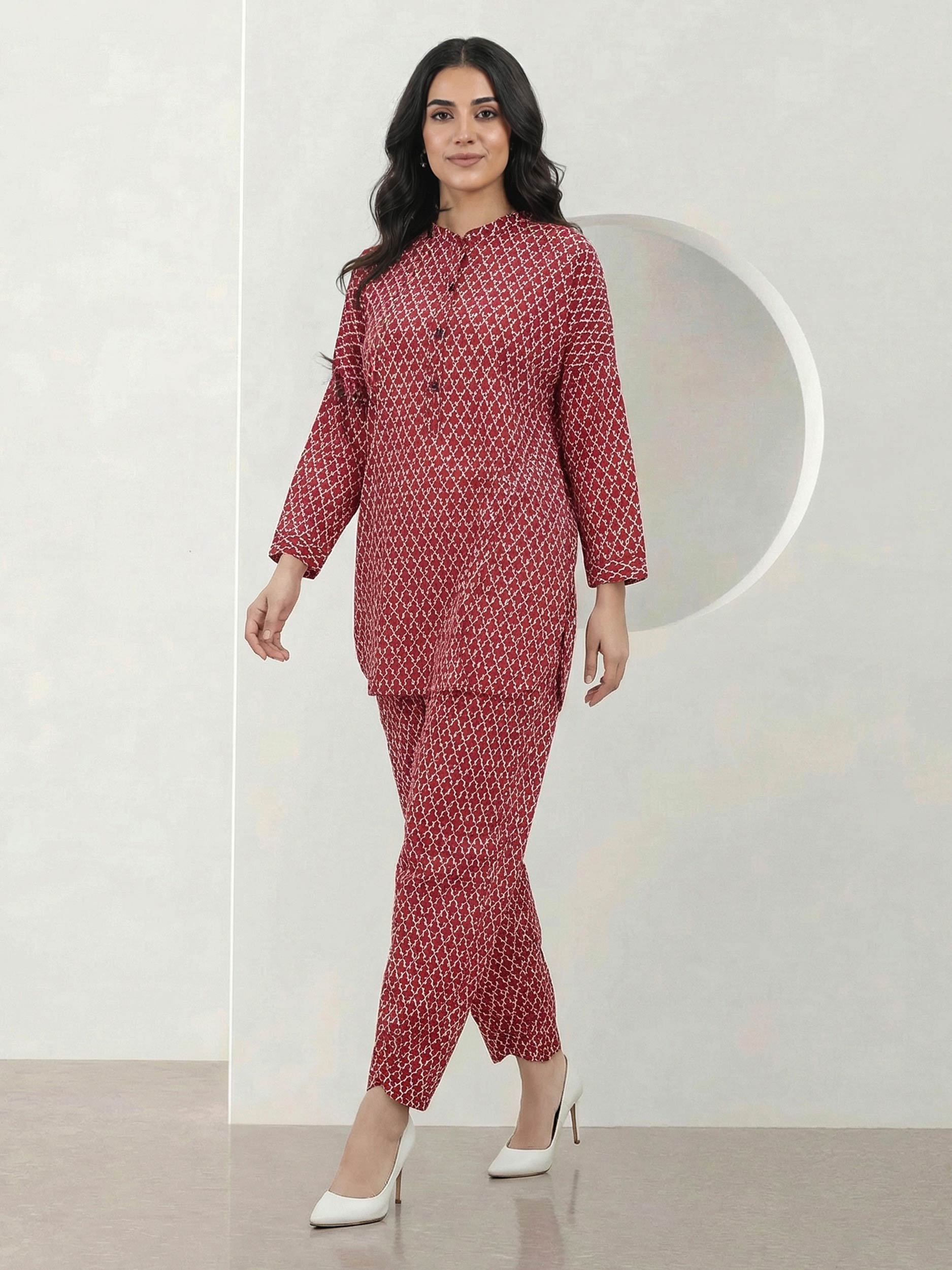 2 Piece Lawn Suit (Pret)