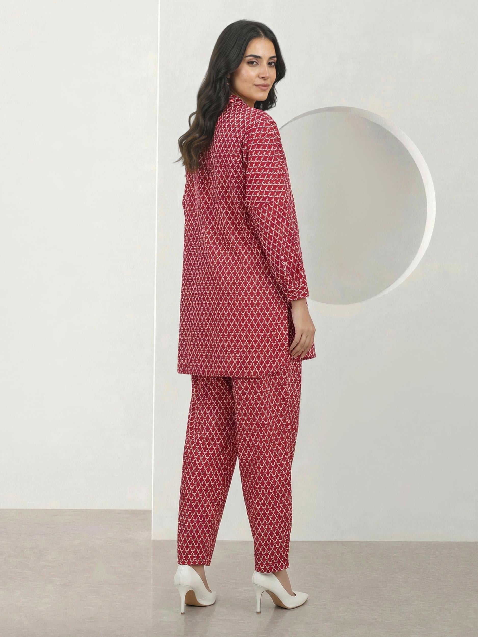 2 Piece Lawn Suit (Pret)